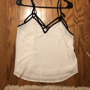 Brandy melville white tank top